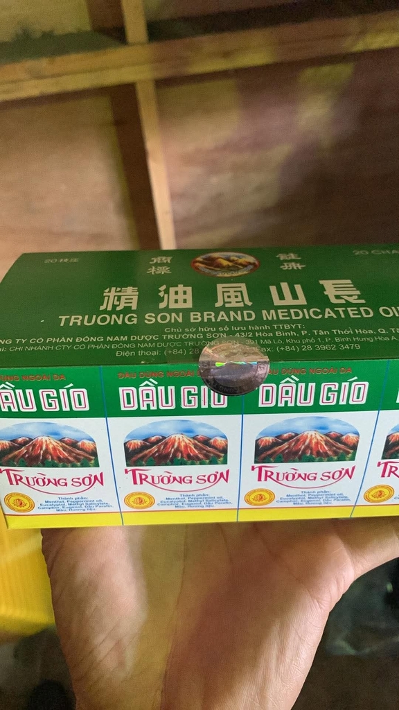 DẦU GIÓ TRƯỜNG SƠN NHỎ 2.5ML