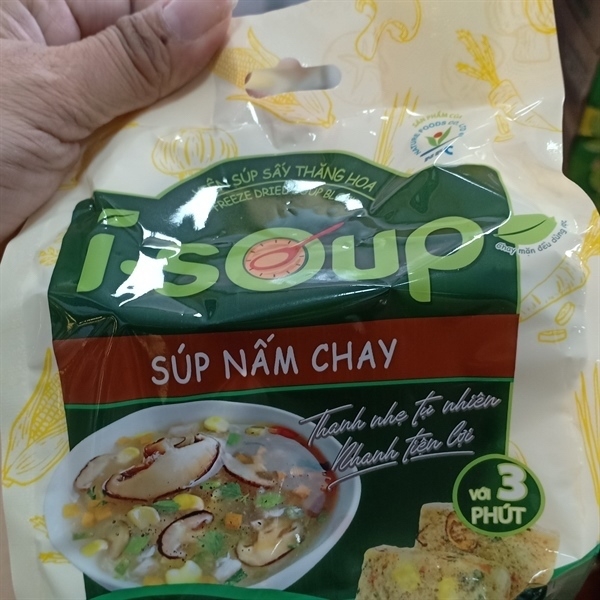VIÊN SÚP NẤM CHAY