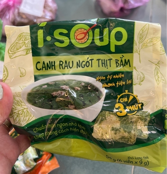 VIÊN CANH RAU NGÓT THỊT BẰM