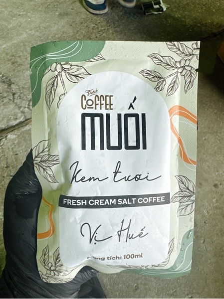 cafe muối cốt đặc