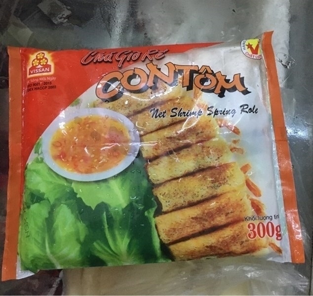 CHẢ GIÒ RẾ CON TÔM 300G NEM CON TÔM