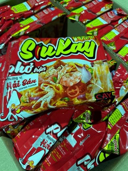 phở trộn siu kay hải sản