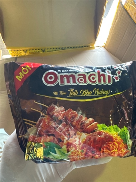 omachi thịt xiên nướng