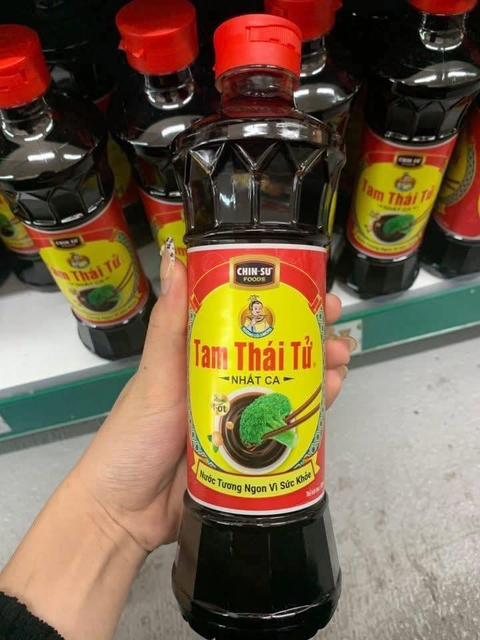 nước tương tam thái tử chai to