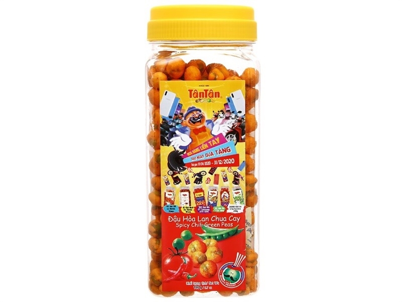 Đậu Hòa Lan Chua Cay Tân Tân 190g