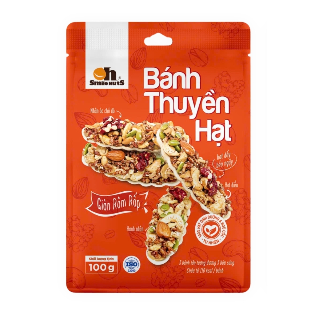 Bánh thuyền hạt dinh dưỡng
