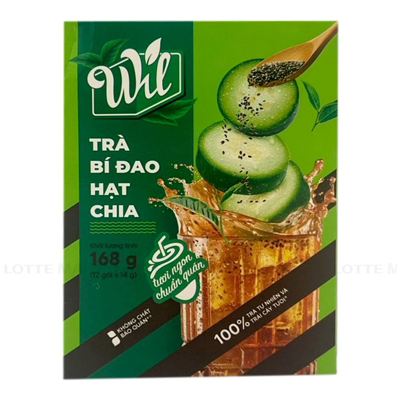 Trà bí đao hạt chia wil