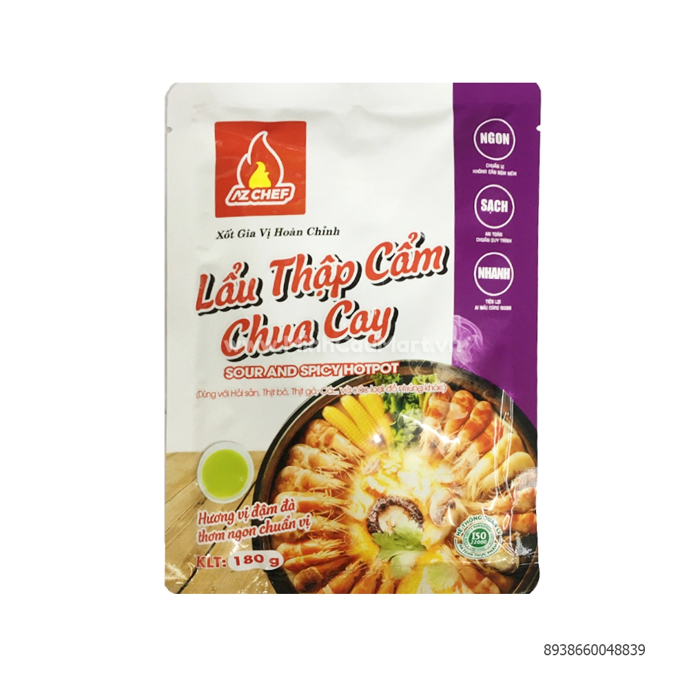 Lẩu thập cẩm chua cay