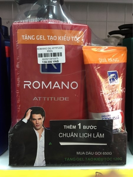 DẦU GỘI ROMANO ATTITUDE 650G