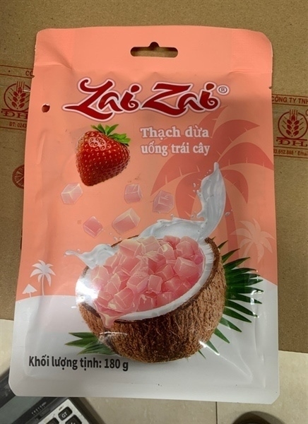 Thạch Zai Zai Thạch Dừa Trái Cây
