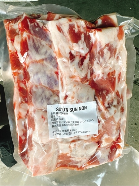sườn sụn non đóng túi 1 kg