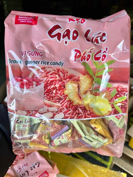ngũ cốc gạo lứt gừng