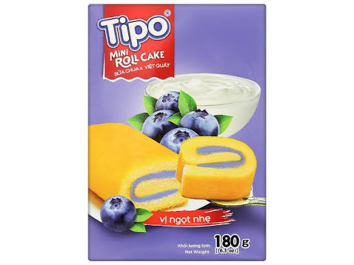 Tipo Vị Việt quất 180 gam