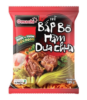 omachi bắp bò dưa