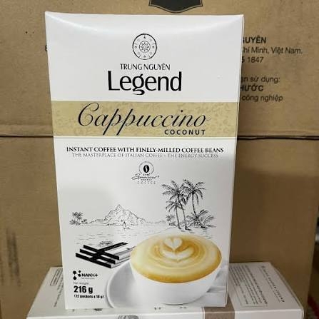 Cà phê Trung Nguyên Legend capuchino Coconut 216g