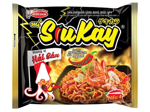 Mỳ siu cay vị hải sản 128g