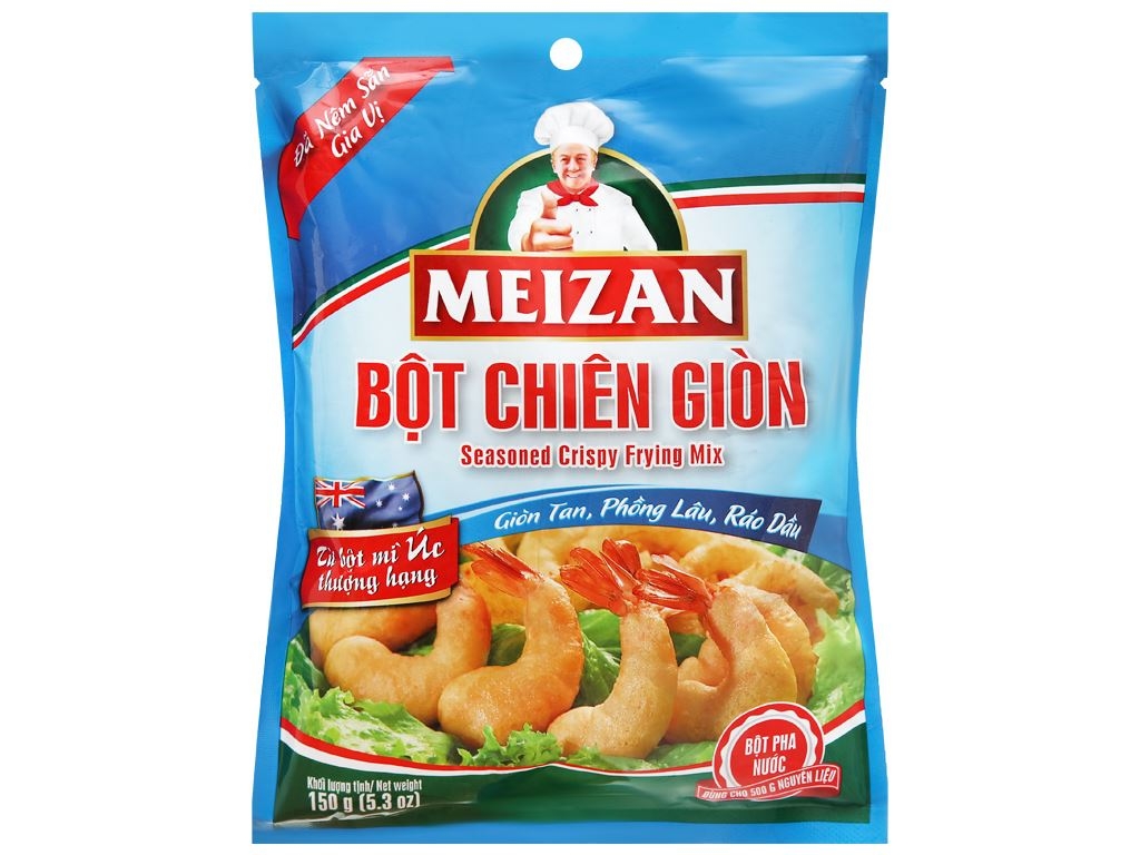 Bột Chiên Giòn MEIZAN Đã Nêm Sẵn Gia Vị 150g