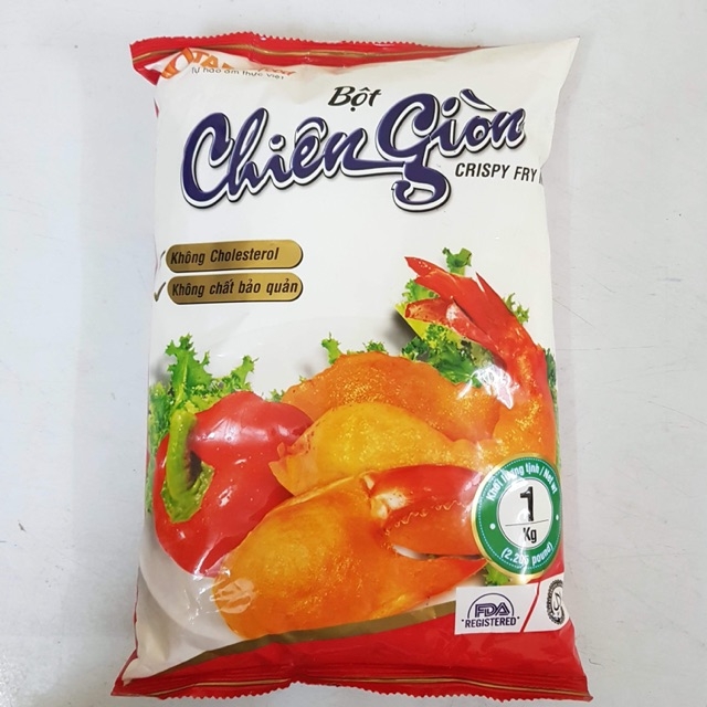 Bột chiên giòn đỏ Tài Ký 1kg