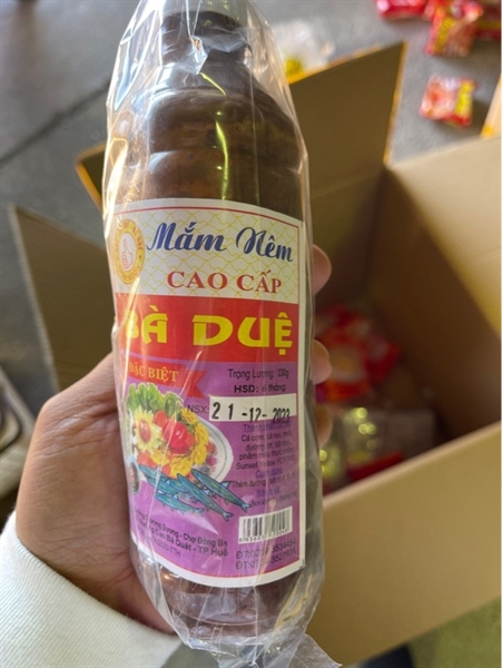 Mắm nêm bà duệ