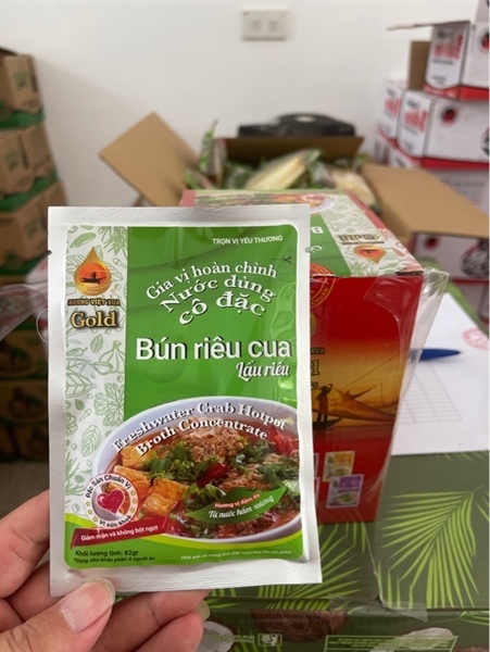 VX-Nước cô đặc Bún riêu cua 82g T12H