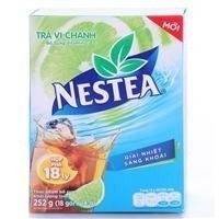 Trà Nestea hoà tan chanh hộp 18 gói x 14g kèm hàng khuyến mại