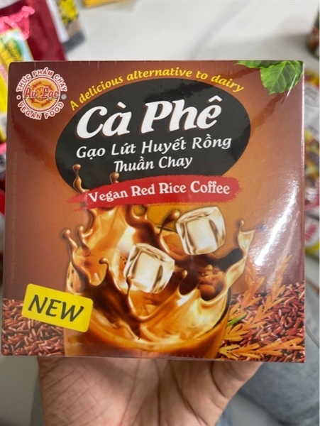 Cà phê gạo lứt huyết rồng thuần chay 240g âu lạc