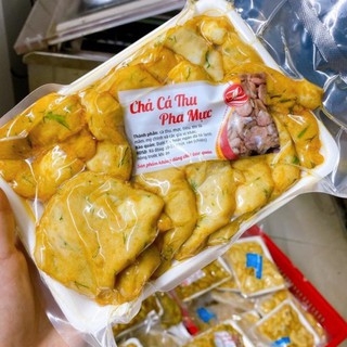 CHẢ CÁ THU PHA MỰC 500GR