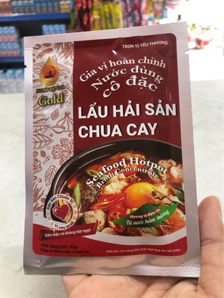 LẨU HẢI SẢN CHUA CAY
