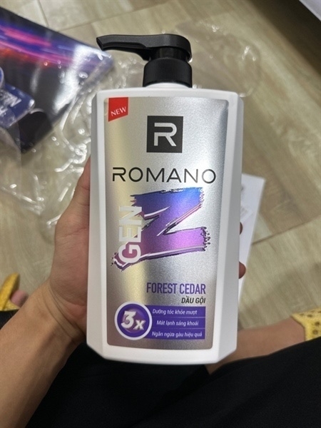 DẦU GỘI ROMANO GENZ HƯƠNG FOREST CEDAR 610G