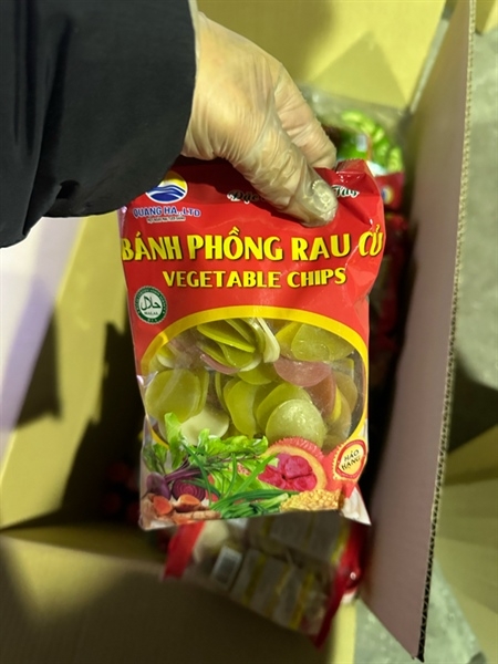 bánh phồng tôm rau củ