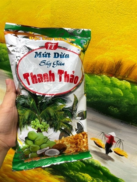 Mứt dừa sấy giòn Tín Phát
