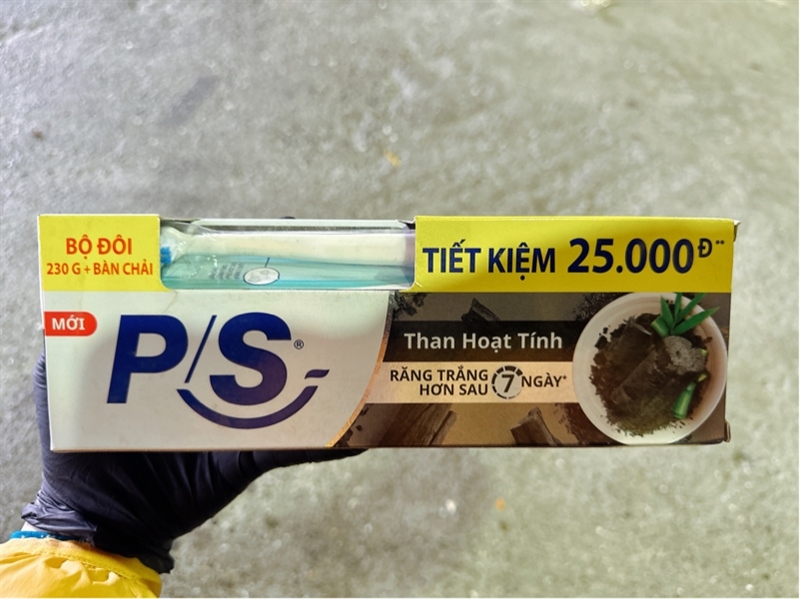 ps than hoạt tính hàng khuyến mại bàn chải 230 gam