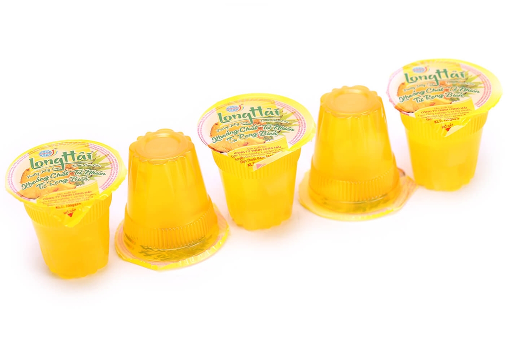 thạch rau câu hủ vàng Long Hải