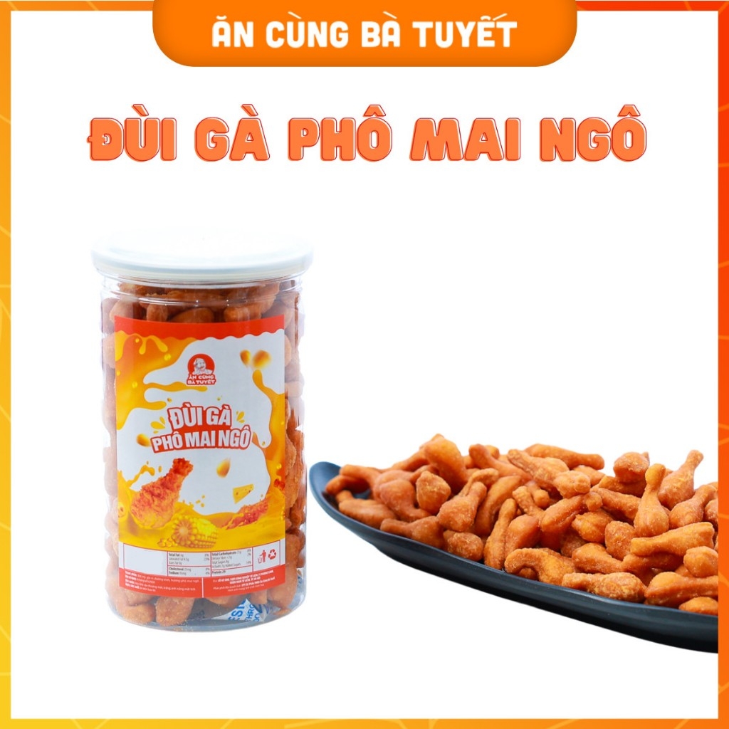 đùi gà phô mai ngô