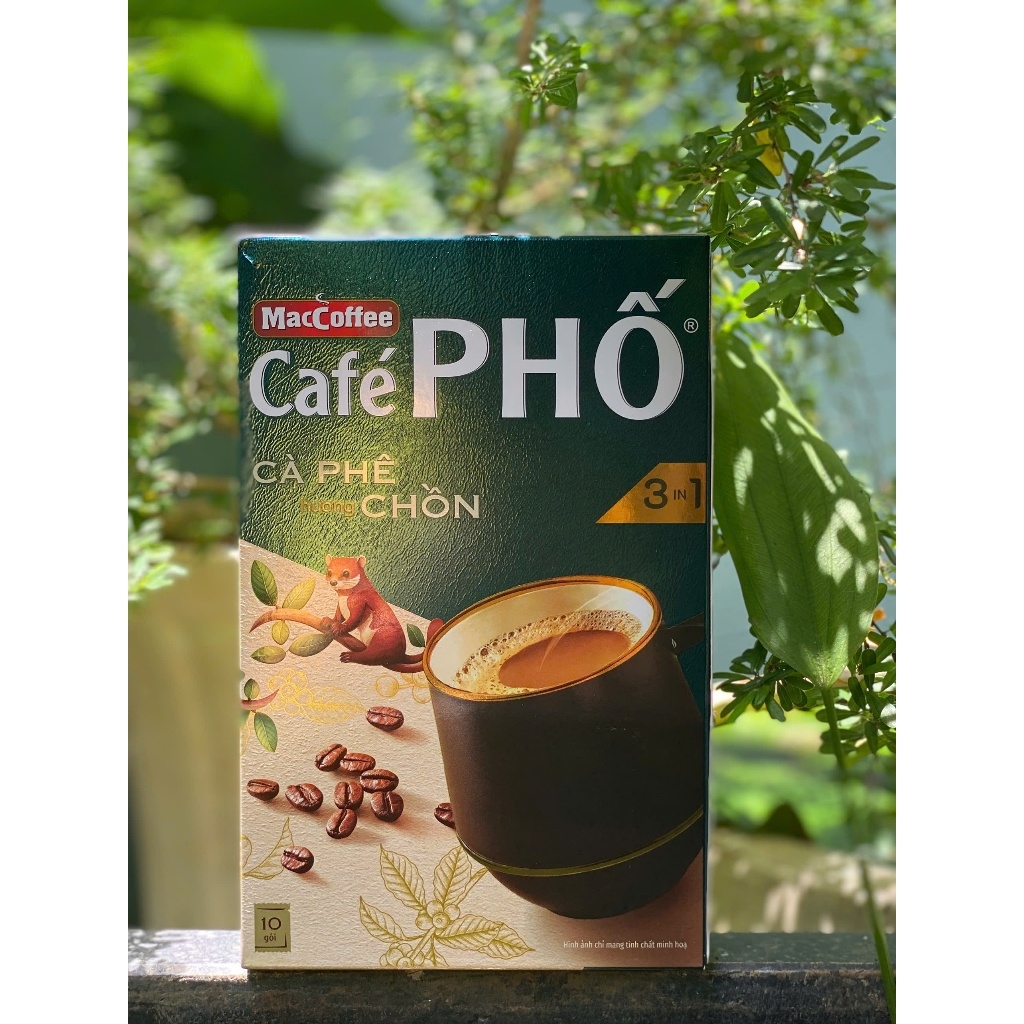 Cafe phố hương chồn Maccoffee