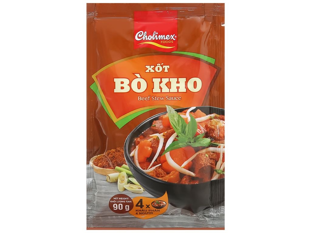 Xốt bò kho xốt vang Cholimex 90g