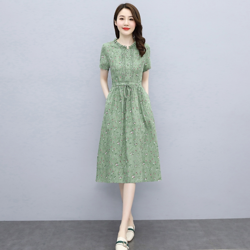 Đầm caro nữ phối ren dáng dài qua gối kiểu vintage tiểu thư xinh xắn/Váy  babydoll dáng suông phom rộng hàn quốc_ranstore - Đầm suông | ThờiTrangNữ.vn