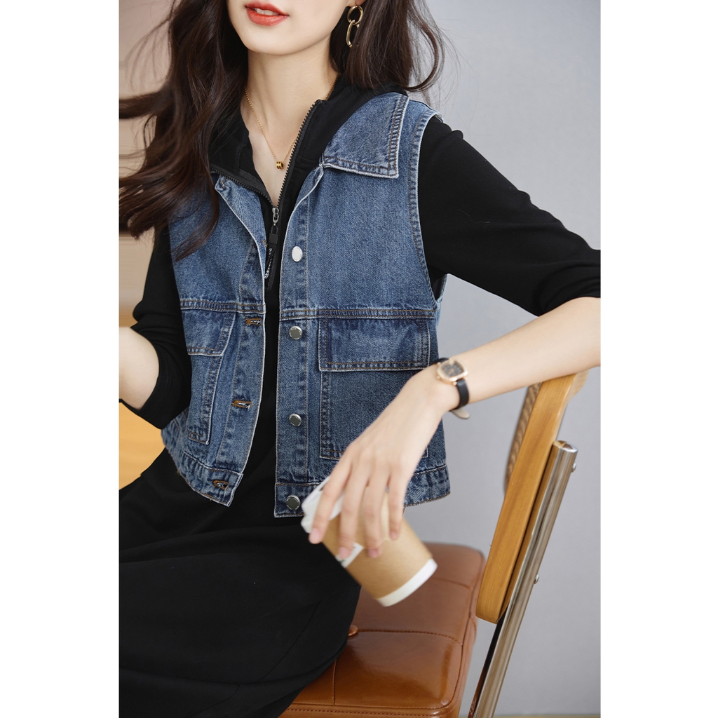 Áo khoác phao gile nữ dáng ngắn, áo phao lông vũ ấm áp sang trọng phong  cách Hàn Quốc | Lazada.vn