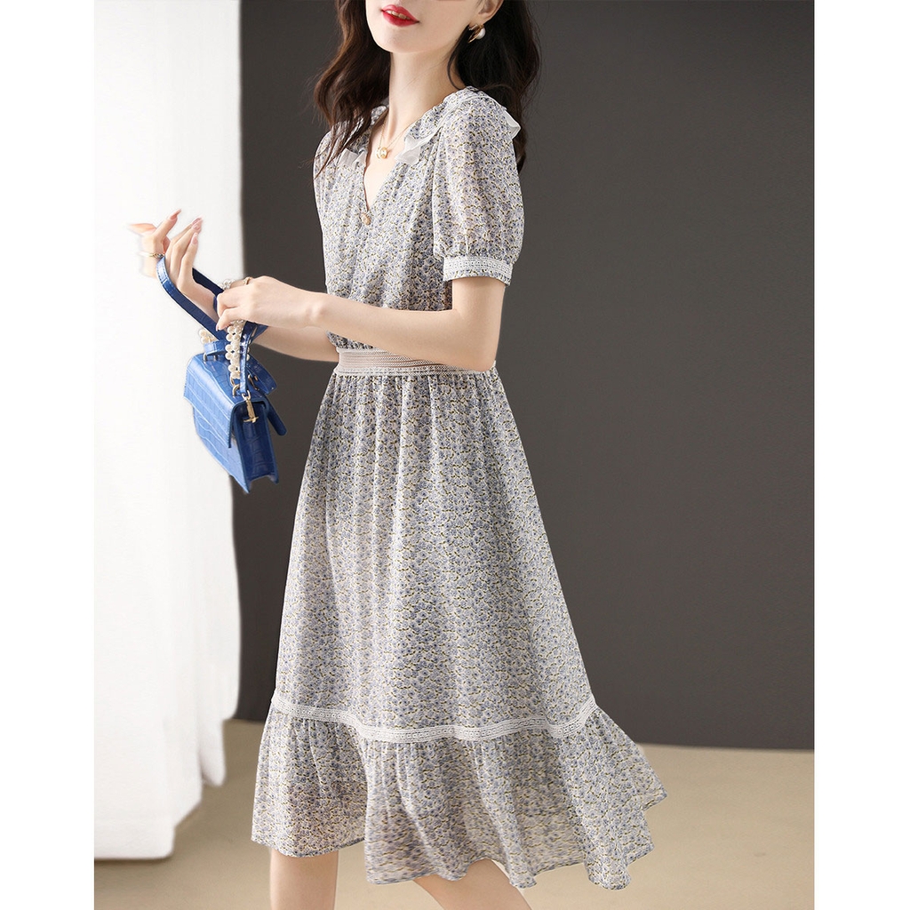 Mới) Mã B5076 Giá 610K: Váy Đầm Liền Thân Nữ Gudcl Hàng Mùa Hè Trung Niên  Trông Trẻ Hơn Tuổi Thời Trang Nữ Chất Liệu Vải Voan G02, (Miễn Phí Vận  Chuyển