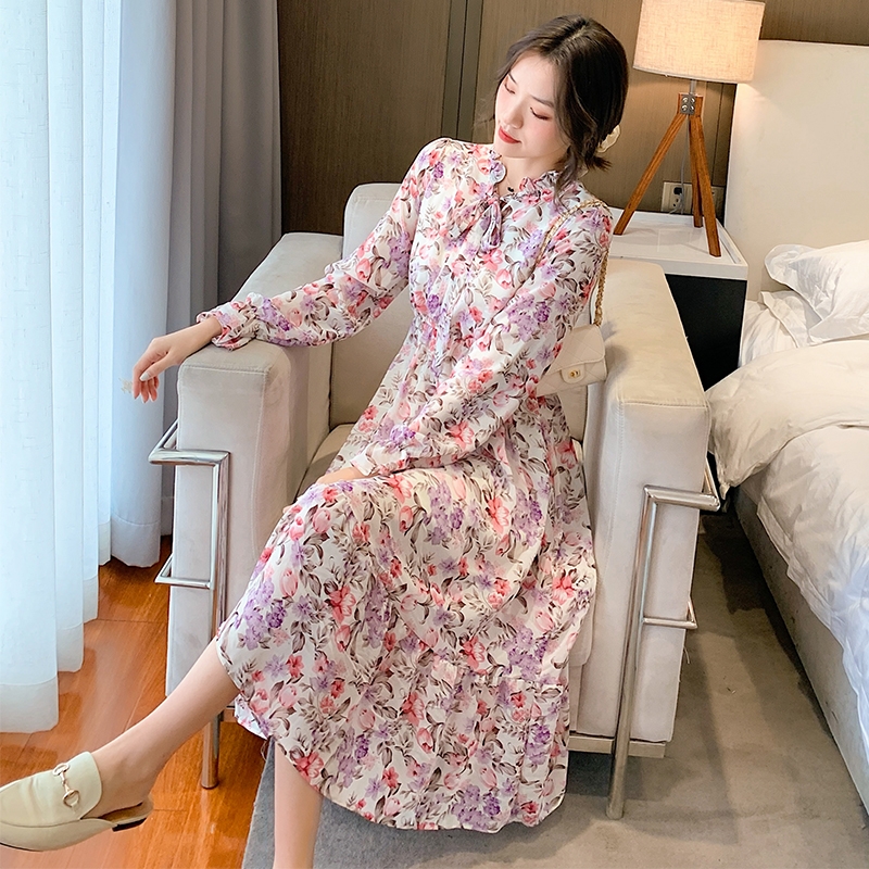 đầm xoè hoa Akina Dress