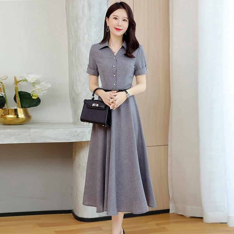 Chân váy ren cotton dáng chữ a CV07-07 | Thời trang công sở K&K Fashion