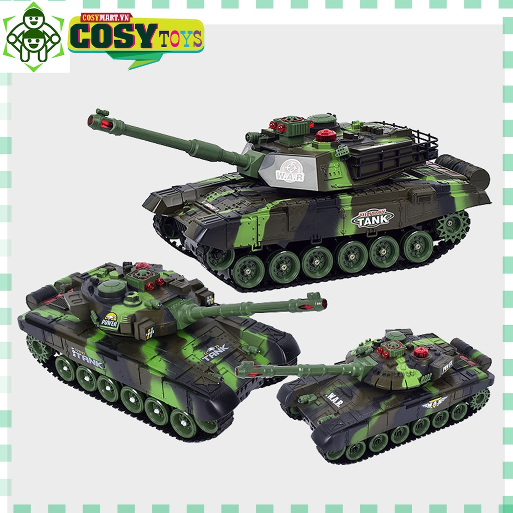Đồ chơi xe tăng điều khiển 4 chiều từ xa cao cấp cho bé