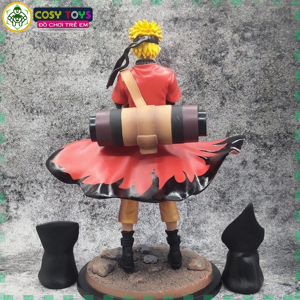 Mô hình Naruto hiền nhân 2 cóc đi kèm cao 30cm, tỉ lệ 1/6 hàng nét siêu chất lượng - Naruto