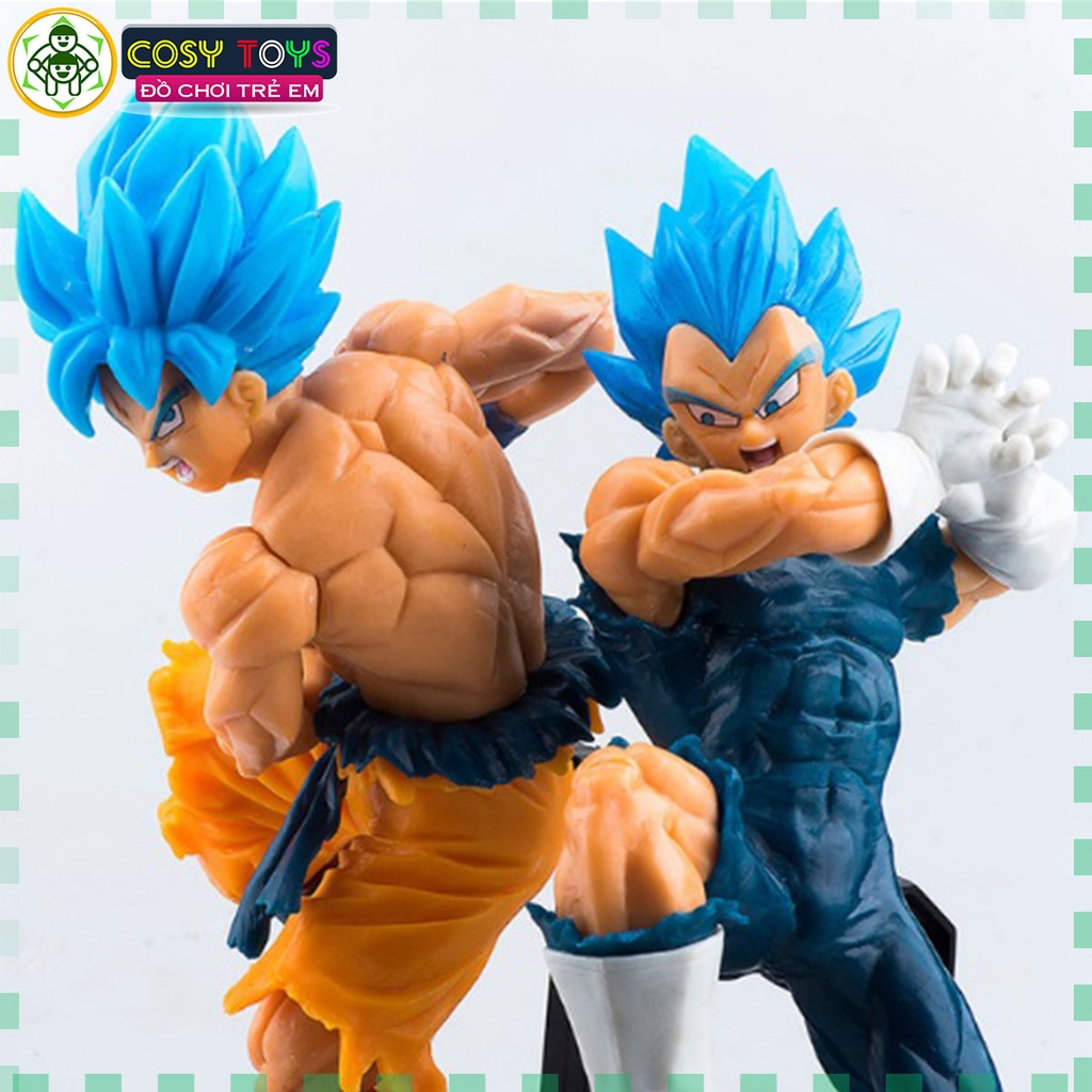 Mô hình Vegata Blue đang vận công tung chưởng cực đẹp cao 20cm - Dragon Ball - Có Hộp Đẹp