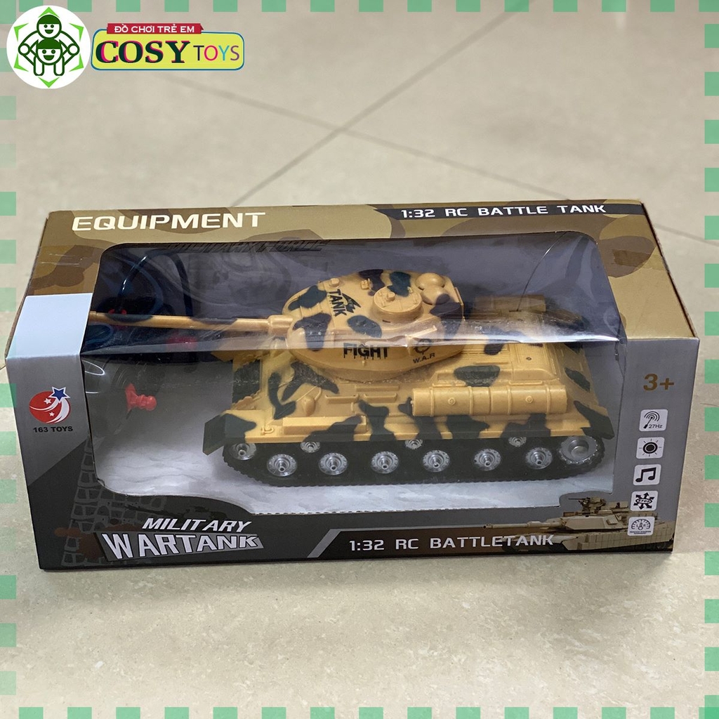 Đồ chơi xe tăng điều khiển 4 chiều từ xa cao cấp cho bé