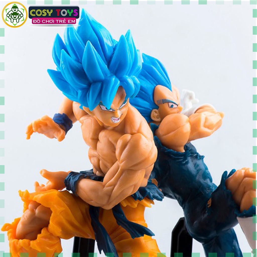 Mô hình Vegata Blue đang vận công tung chưởng cực đẹp cao 20cm - Dragon Ball - Có Hộp Đẹp
