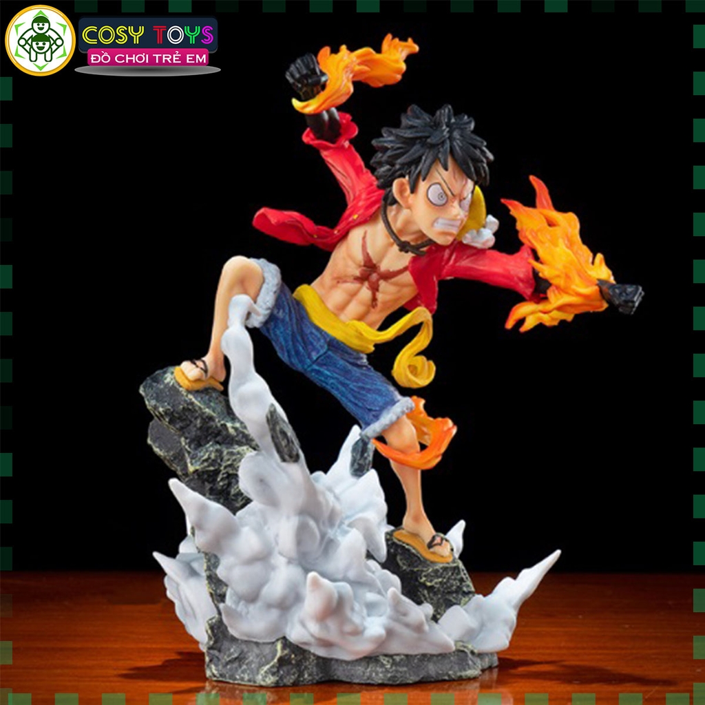 Mô hình Luffy G2 hàng cao cấp - One Piece cao 18cm nặng 600g , Figure OnePiece - có hộp đẹp