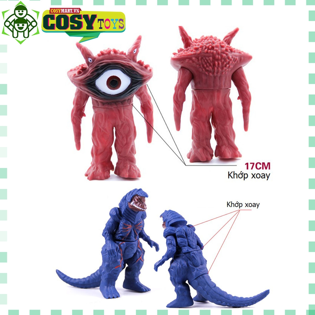 Mô hình siêu thú khủng long (set 04 con)