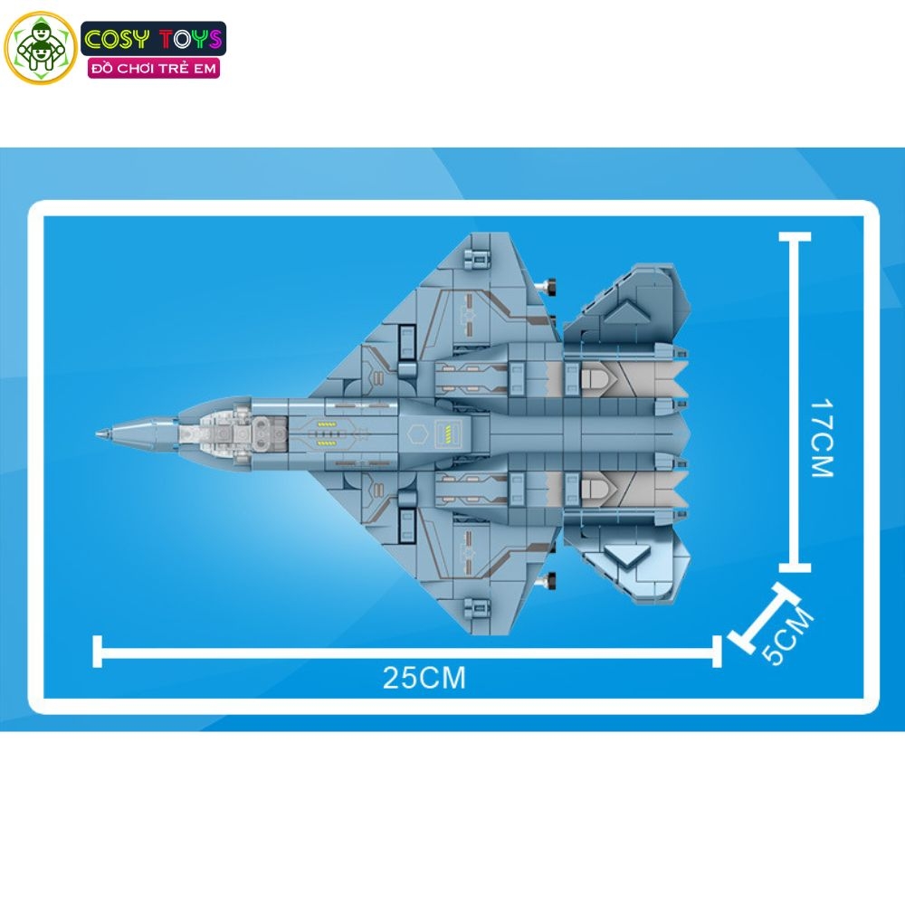 Đồ chơi lắp ghép xếp hình các loại máy bay tiêm kích, vận tải phản lực đủ mẫu với 428-438-421 mảnh ghép