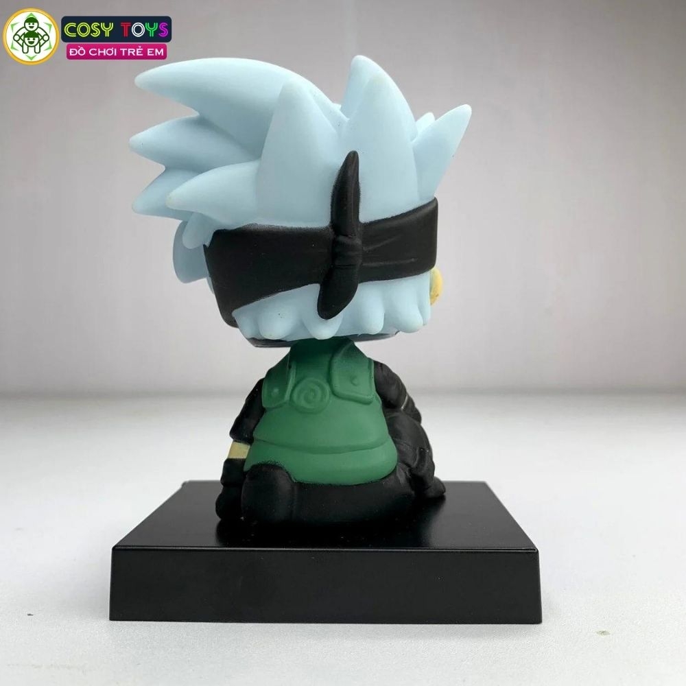 Mô hình Kakashi lắc đầu - Cao 13,5cm - ngang 9cm - dọc 7cm - nặng 200gram + có Box